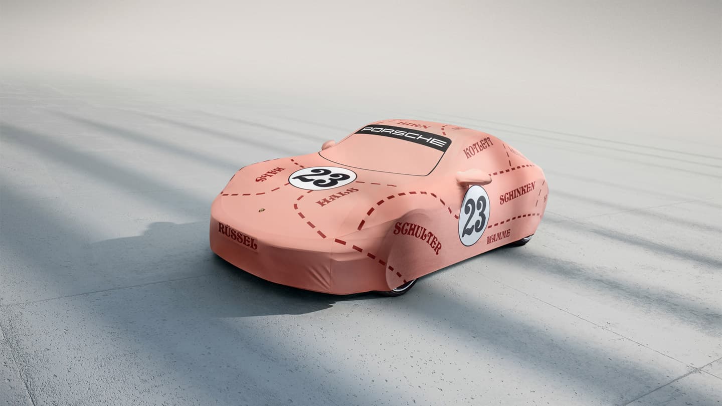 Indoor-Car-Cover „Sau“ Design