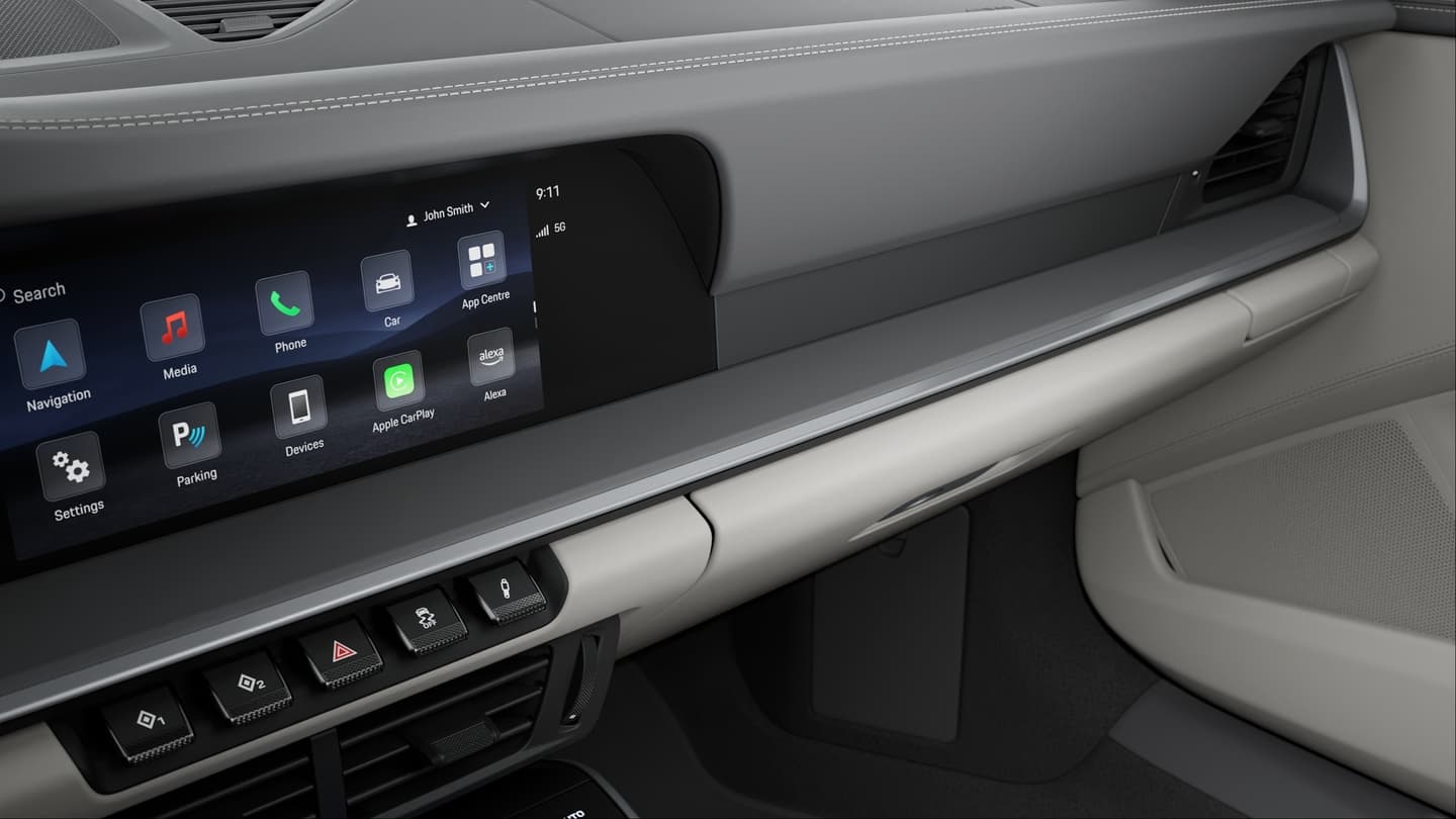 Interieur-Paket Leder mit Akzent in lightsilver