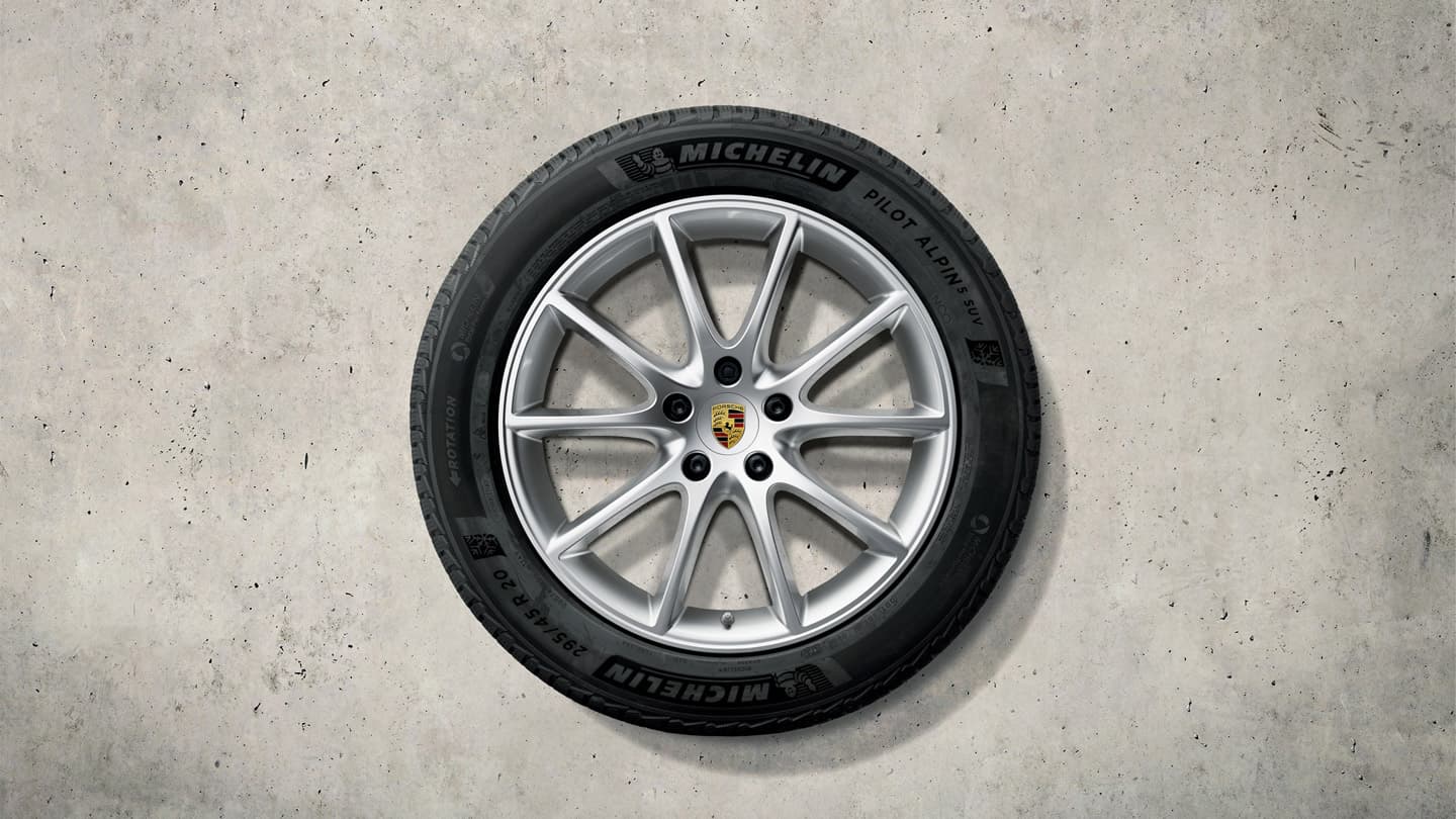 20-Zoll Cayenne Design Winterkomplettradsatz