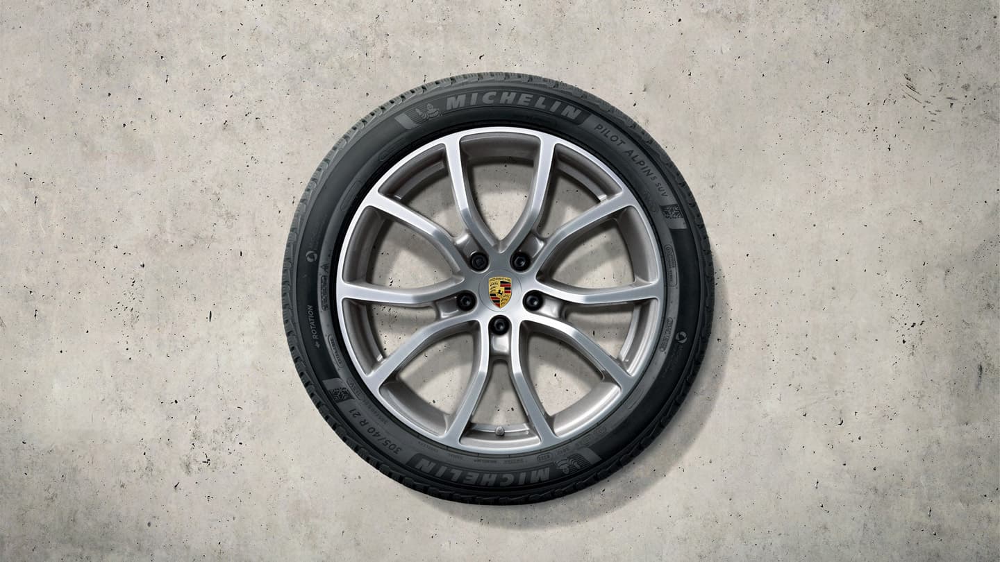 21-Zoll Cayenne Exclusive Design Winterkomplettradsatz