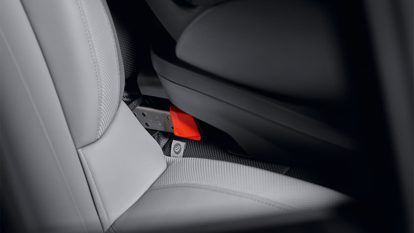 ISOFIX-Befestigung für Kindersitz auf Beifahrersitz