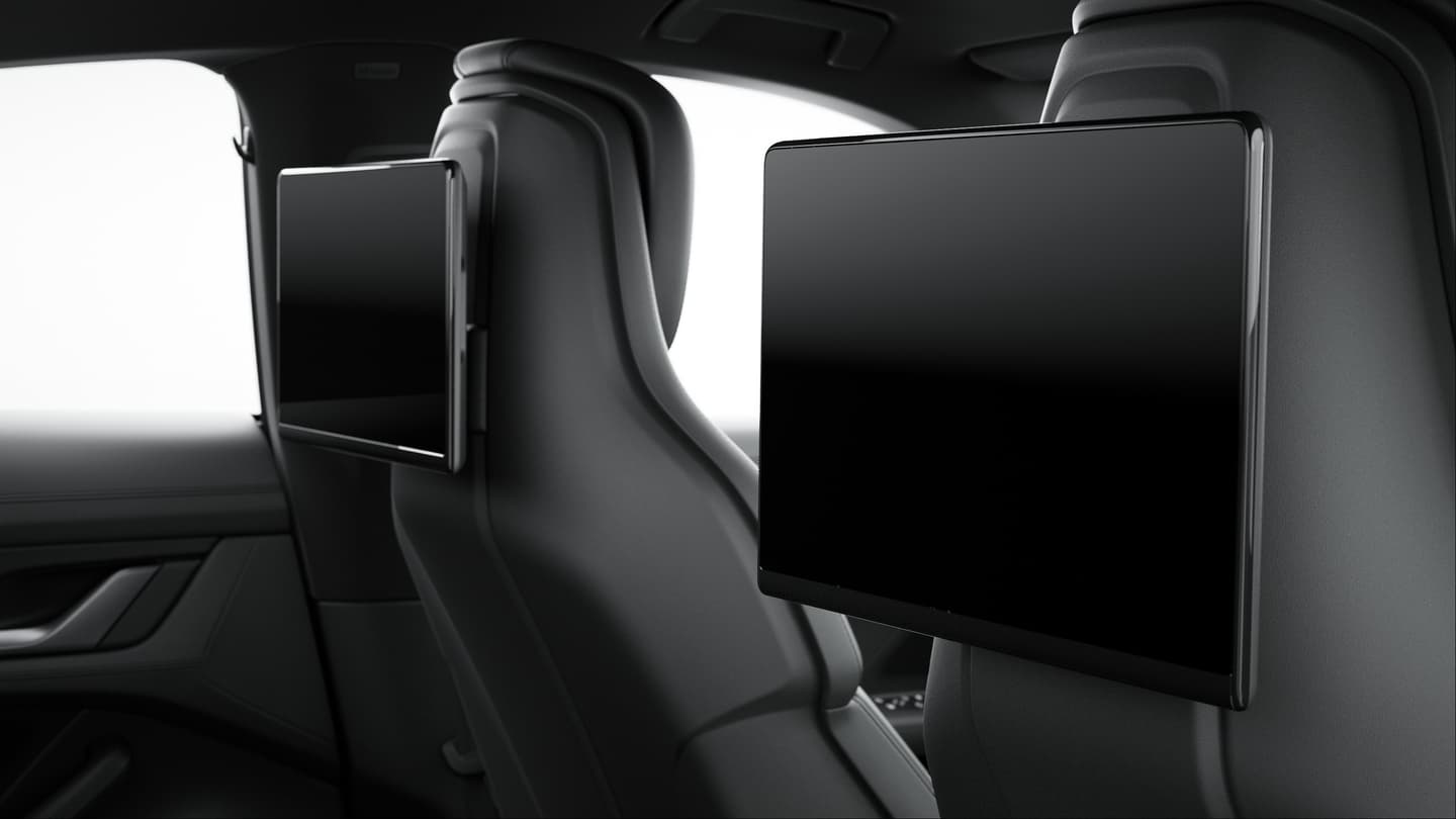 Porsche Rear Seat Entertainment